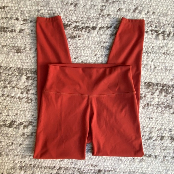 ✨Bundle Deal✨ Noli Yoga High-Waist Leggings (3) – Red/Chartreuse/Hunter, Size M - Picture 6 of 7